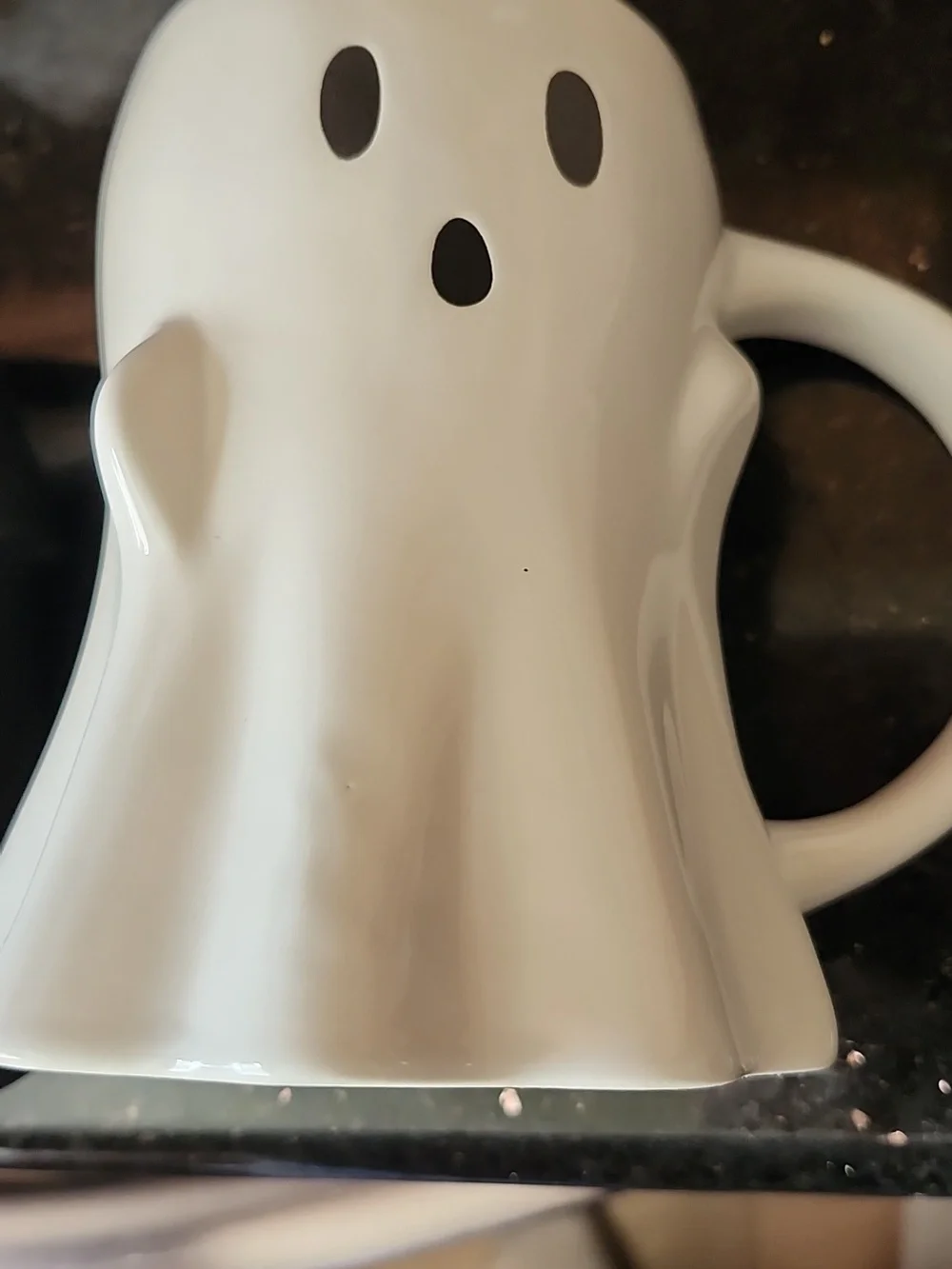 Ghost & Haunted House Ceramic Mugs - Set of 2